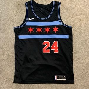 Chicago Bulls Nike City Edition Jersey - Lauri Markkanen